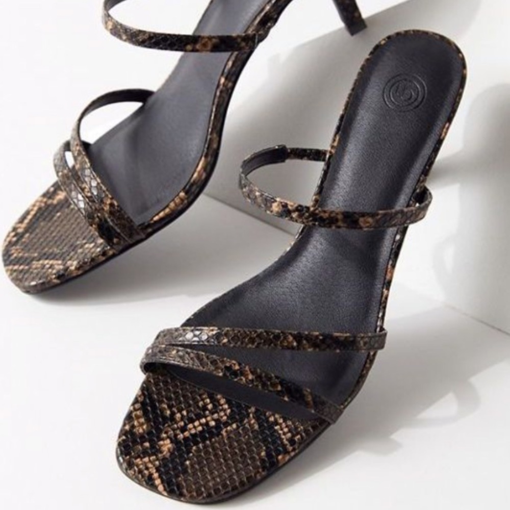 Urban Outfitters Snake Kitten Heel